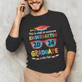 Awesome Kindergarten Graduate Looks Like 2024 Graduation Unisex Long Sleeve T-Shirt