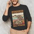 Ball Python Snake Introvert Ball Python Unisex Long Sleeve T-Shirt Ball Python Snake Introvert Ball Python Unisex Long Sleeve T-Shirt