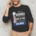 Barber Stylist Barber College Graduation Unisex Long Sleeve T-Shirt