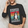 Bernedoodle Dog Introvert Bernedoodle Unisex Long Sleeve T-Shirt Bernedoodle Dog Introvert Bernedoodle Unisex Long Sleeve T-Shirt