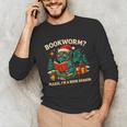 Book Dragon Christmas Reading For Fantasy Lovers Unisex Long Sleeve T-Shirt