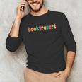 Book Lovers Introverted Bookworm Reading Booktrovert Unisex Long Sleeve T-Shirt