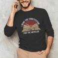 Book Vintage I Read The Constitution For The Articles Unisex Long Sleeve T-Shirt