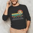 Booktrovert Definition Book Lover Unisex Long Sleeve T-Shirt
