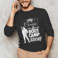 Boot Camp Graduation Military Cousin Support Tee Unisex Long Sleeve T-Shirt