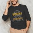 Boys Basketball Senior Class Of 2021 Teenage Graduation Unisex Long Sleeve T-Shirt