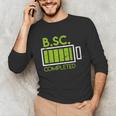 Bsc Completed Bachelor Of Science Graduation 2025 Unisex Long Sleeve T-Shirt