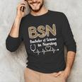 BSN Bachelor Of Science In Nursing Student Graduation Unisex Long Sleeve T-Shirt