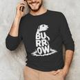 Burrow Prairie Dog Word Art Introvert Nature Retreat Men Women Kids Unisex Long Sleeve T-Shirt Burrow Prairie Dog Word Art Introvert Nature Retreat Men Women Kids Unisex Long Sleeve T-Shirt