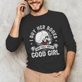 I Buy Her Books And Call Her A Good Girl Reading Book Lover Unisex Long Sleeve T-Shirt