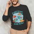 Cartoon Sarcasm Anti-Social Nihilism Introvert Fish Unisex Long Sleeve T-Shirt