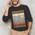 Chinchilla Owner Introvert Chinchilla Unisex Long Sleeve T-Shirt