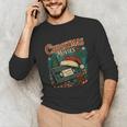 Christmas Movies Chill Retro VHS Holiday Nostalgia Unisex Long Sleeve T-Shirt