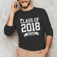 Class Of 2018 Retired Graduation TShirt Fun Retirement Shirt Unisex Long Sleeve T-Shirt