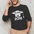 Class Of 2018 Senior T-Shirt Graduation Shirt Unisex Long Sleeve T-Shirt