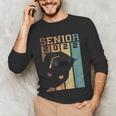 Class Of 2022 Graduation Cat Seniors Grad Unisex Long Sleeve T-Shirt