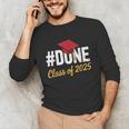 Class Of 2025 Graduation Hashtag DONE Graduate Unisex Long Sleeve T-Shirt