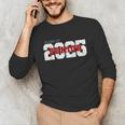 Class Of 2025 Senior Graduation 2025 And Red Unisex Long Sleeve T-Shirt