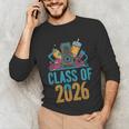 Class Of 2026 Retro Graduation Memory Nostalgia For Seniors Unisex Long Sleeve T-Shirt Class Of 2026 Retro Graduation Memory Nostalgia For Seniors Unisex Long Sleeve T-Shirt