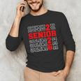 Class Of 2026 Senior Back To School 2026 Graduation 2026 Unisex Long Sleeve T-Shirt