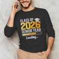 Class Of 2026 Senior Year Loading Senior 2026 Graduation Unisex Long Sleeve T-Shirt