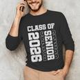 Class Of 2026 Shirt School Senior Year Graduation 2026 Unisex Long Sleeve T-Shirt