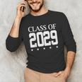 Class Of 2029 School Graduation Graduate s Unisex Long Sleeve T-Shirt