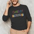 Class Of 2030 Graduation Shirt Men Women Boys Girls Cute Unisex Long Sleeve T-Shirt