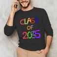 Class Of 2035 Grow With Me Kindergarten Graduation Unisex Long Sleeve T-Shirt