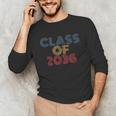 Class Of 2036 Graduation Unisex Long Sleeve T-Shirt