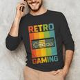 Classic Retro Gaming Nostalgia Unisex Long Sleeve T-Shirt
