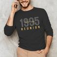 Classic Retro Vintage Class Of 1995 Reunion 30th Graduation Unisex Long Sleeve T-Shirt