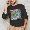 Colorful Kidcore 90s Nostalgia Meme Sneakers Robot Toy Slime Unisex Long Sleeve T-Shirt Colorful Kidcore 90s Nostalgia Meme Sneakers Robot Toy Slime Unisex Long Sleeve T-Shirt