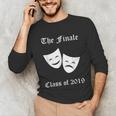 Cool Theater Graduation Tshirt Tragedy And Comedy Masks Unisex Long Sleeve T-Shirt