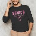 Coquette Senior 2026 Class Of 2026 Pink Bow Graduation 2026 Unisex Long Sleeve T-Shirt