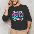 Crazy INTJ Lady Introvert Personality Unisex Long Sleeve T-Shirt