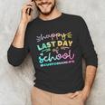 Custodian Life Graduation Day Last Day Of School Tie Dye Unisex Long Sleeve T-Shirt