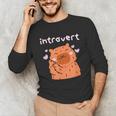 Cute Introvert Graphic Tee Unisex Long Sleeve T-Shirt Cute Introvert Graphic Tee Unisex Long Sleeve T-Shirt