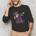 Dabbing Graduate For Graduation Men Dab CuteShirt Unisex Long Sleeve T-Shirt