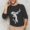 Dabbing Graduation Class Of 2025 Men Graduation Unisex Long Sleeve T-Shirt