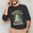 Dashing Through The Books Christmas Book Lovers Men Women Unisex Long Sleeve T-Shirt Dashing Through The Books Christmas Book Lovers Men Women Unisex Long Sleeve T-Shirt