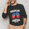 Discipline Arsenal Pinoy Nostalgia Filipino Tsinelas Unisex Long Sleeve T-Shirt Discipline Arsenal Pinoy Nostalgia Filipino Tsinelas Unisex Long Sleeve T-Shirt