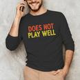 Does Not Play Well I Introvert Unisex Long Sleeve T-Shirt Does Not Play Well I Introvert Unisex Long Sleeve T-Shirt