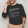 Dogtrovert Definition For Introverts Dog Parents Unisex Long Sleeve T-Shirt Dogtrovert Definition For Introverts Dog Parents Unisex Long Sleeve T-Shirt