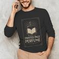 Printed Page Perfume Book Lover Saying Unisex Long Sleeve T-Shirt Printed Page Perfume Book Lover Saying Unisex Long Sleeve T-Shirt