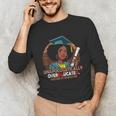EdD Black Girls Doctor Of Education Graduation Black Women Unisex Long Sleeve T-Shirt