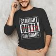 Eighth Grade Graduation Shirt Straight Outta 8th Grade Unisex Long Sleeve T-Shirt