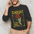 Elder Emo Club Emo Gothic Music Nostalgia Unisex Long Sleeve T-Shirt