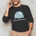 Emotionally Shelled Turtle Introvert Turtle Tee Unisex Long Sleeve T-Shirt Emotionally Shelled Turtle Introvert Turtle Tee Unisex Long Sleeve T-Shirt