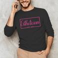 Esthetician Est 2025 Skin Care Specialist Graduation Unisex Long Sleeve T-Shirt